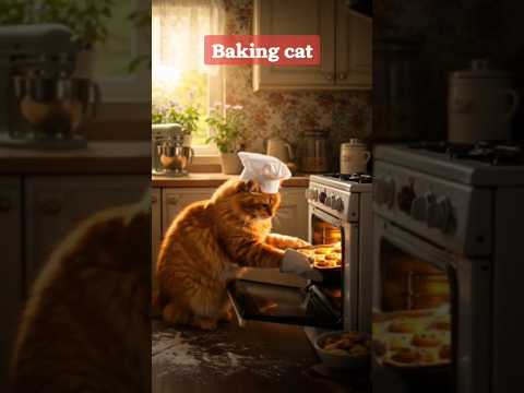 Baking cat #aitool #trial