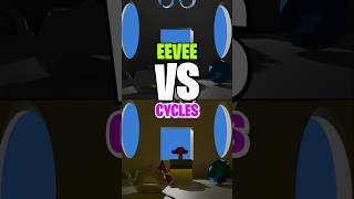 What Is The Difference Between Eevee and Cycles? #Shorts #GameDev #Blender #B3D #3DArt