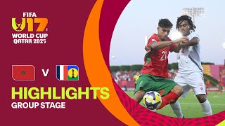 Morocco vs New Caledonia Highlights | FIFA U-17 World Cup Qatar 2025