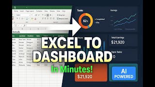 Excel to AI Dashboard 🚀 | Transform Your Data into Business Insights with No Code Needed