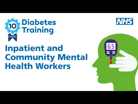Diabetes 10 Point Training for Inpatient and Community Mental Health Workers