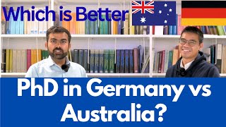PhD in Germany vs Australia (Civil Engineering) | Salary $3k vs $5k | Duration😲