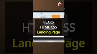 PEAKS HTML CSS landing page | Red Rocket Digital Content Store