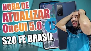 FINALMENTE Android 13 OneUI 5.0 BRASIL S20 FE Snapdragon SM-G780G | Veja como instalar ou Atualizar