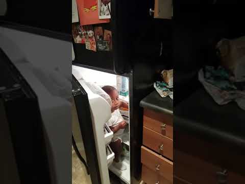 I Caught You! 2am Sneaking in the Fridge (Baby Christian)
