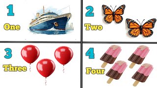 Learn 1 to 20 Numbers / Number  Spelling / 1 to 20 Number Counting with Picture