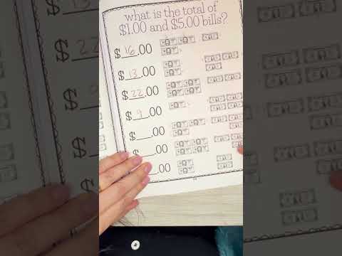 Counting Bills for Kids!