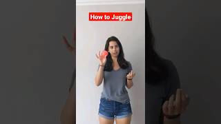 How to Juggle in 3 Steps!🤹‍♀️