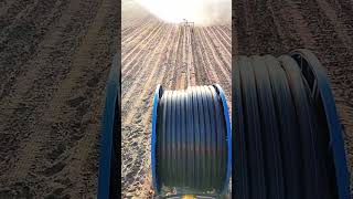 Ever Seen High Tech Farm Irrigation PE Hose + Auto Reel System Efficiency Boost! #shorts #farming