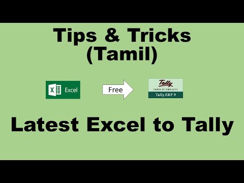 FREE EXELL TO TALLY WITH NEW FEATURES