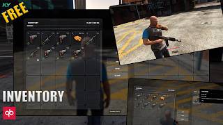 Free Inventory - Modern UI | QBCore | KerYaz Scripts