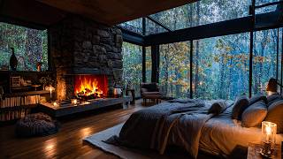 Natural Thunderstorm Sounds – Heavy Rain on Window for Focus, Meditation & Deep Sleep