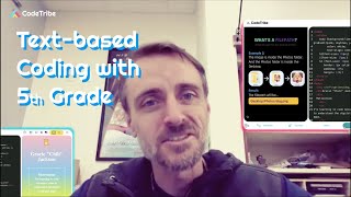 How Tim in Wyoming Teaches Text-based Coding to 5th Graders | CodeTribe