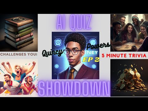 AI Generated Trivia Ready for a Brain Workout?  "5 Minute Trivia" Ep 2 AI Generated Images 2023 Game