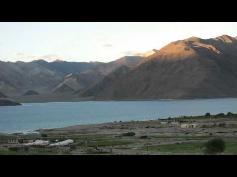 Sunset Over Pangong Lake, Mann, Ladakh