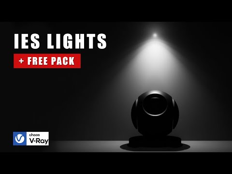 IES Lights in V-Ray for SketchUp | Free IES Lights Pack