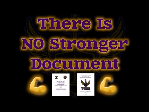 There Is No Stronger Document 💪