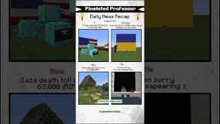 Daily news in 5 seconds!! #minecraft #news #headlines