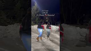 D-TRAIN TUTORIAL 🚂🚂 #twosteppers #detroit #shorttutorials #newlinedance #dtrain