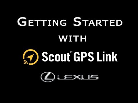 How do I get Scout working in a Lexus?