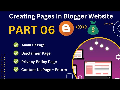 How to Add Multiple Pages In Blogger Website 2023