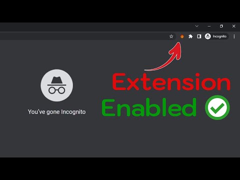 How to Enable an Extension in Chrome's Incognito Mode - Solved ✅