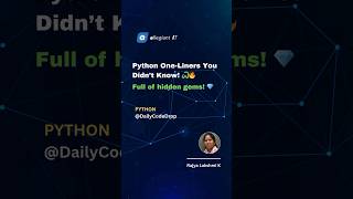 🔥 Python One-Liners You Need to Know!