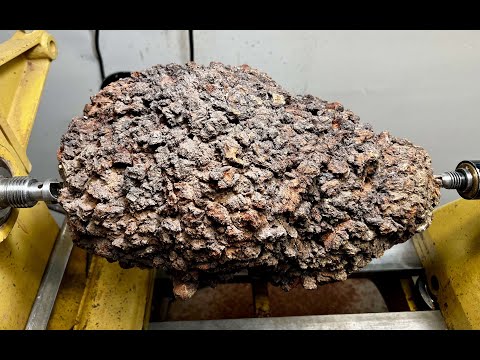 Cherry Burl Transformation Into Rustic Beauty