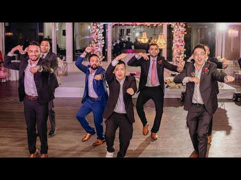 Wedding dance performance by Groomsmen || The Vibes || New Quickstyle in the town
