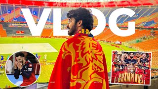 RCB VS PBKS : THE NIGHT RCB MADE HISTORY - VLOG 118