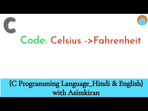 CLang 1.4:  Code to convert Celsius into Fahrenheit