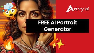 FREE AI Portrait Generator - Deepart - Midjourney - Flux
