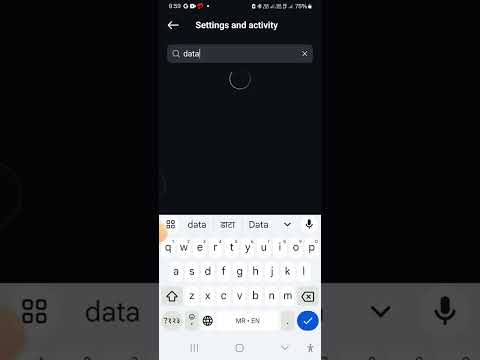Instagram data setting !! Instagram data server Kaise on kar 2025 #ytshorts #smartphone #shorts