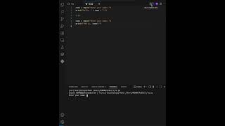 Python Beginner Mistake vs. Correct User Input Greeting #Shorts #python #learning #code #india