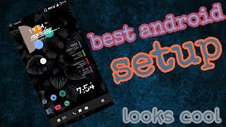 BEST ANDROID SETUP [android setup with nova launcher]  new android setup for android