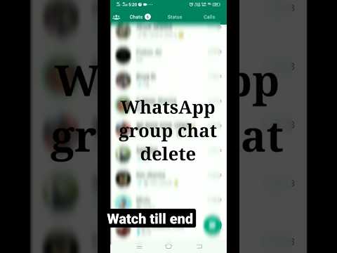 WhatsApp ki group chat kaise delete kare 😲😲 #shorts #shortvideo #whatsapp #whatsappgroup #techyagya