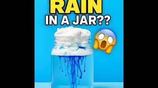 DIY Rain Cloud Experiment