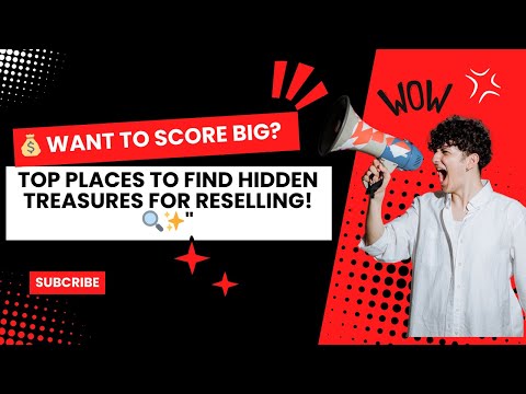 "📦 The Best Sourcing Spots for Resellers: From Flea Markets to Estate Sales 💰🔥"