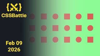 CSSBattle Daily Challenge February 9 2026