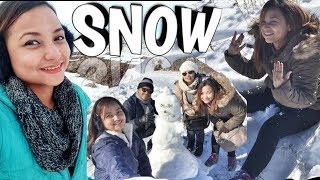 First snow experience (Armenia)| ✅bucketlist
