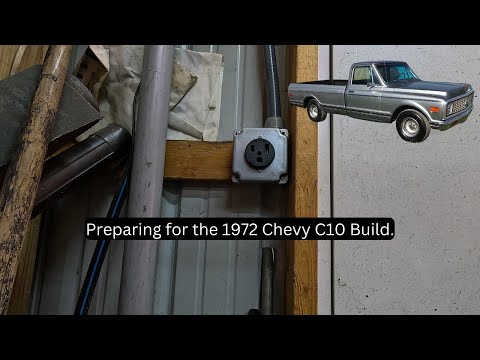 Preparing for my 1972 Chevy C10 build! Welder 240v outlet install.