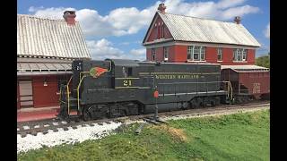 Another Great Model Railroad! Wes Morgenstern's O Scale Western Maryland East Subdivision
