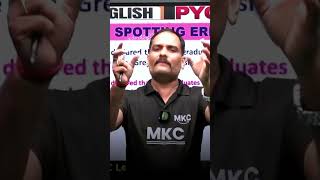 CDS English Error Finding Trick | Spotting Error Shortcut for CDS Exam 2025#cds2025
