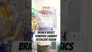 Branch Basics Powdered Laundry Detergent Review