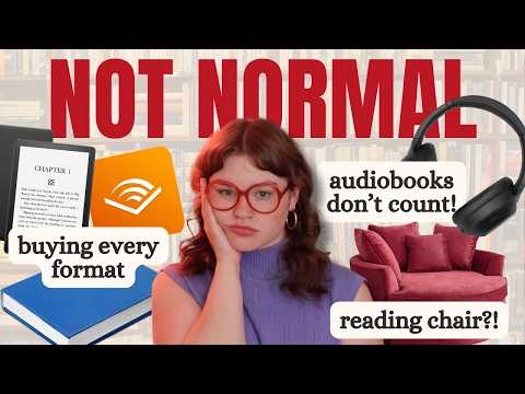 5 things book influencers have BRAINWASHED us into thinking are normal (but are not) - Part THREE