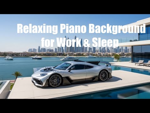 Luxury Night Drive 🌆 | Smooth Piano Music for Focus & Sleep