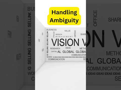 Leaders Thrive in Chaos — Not Clarity #Ambiguity #DecisionMaking #LeadThroughUncertainty