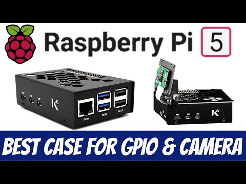 Best Raspberry Pi 5 Case for GPIO Access & Camera Holder