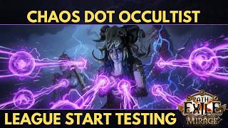 POE 3.28: League Start Testing - Chaos Dot Occultist (Expedition Farmer)