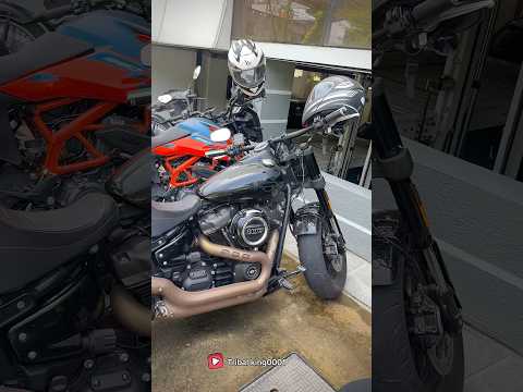 Harley-Davidson Fat Bob 1868cc #haley #apdhillon #harleydavidson #supermeteor650 #automobile